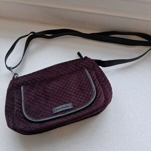 Vera Bradley Purple Quilted Crossbody Bag